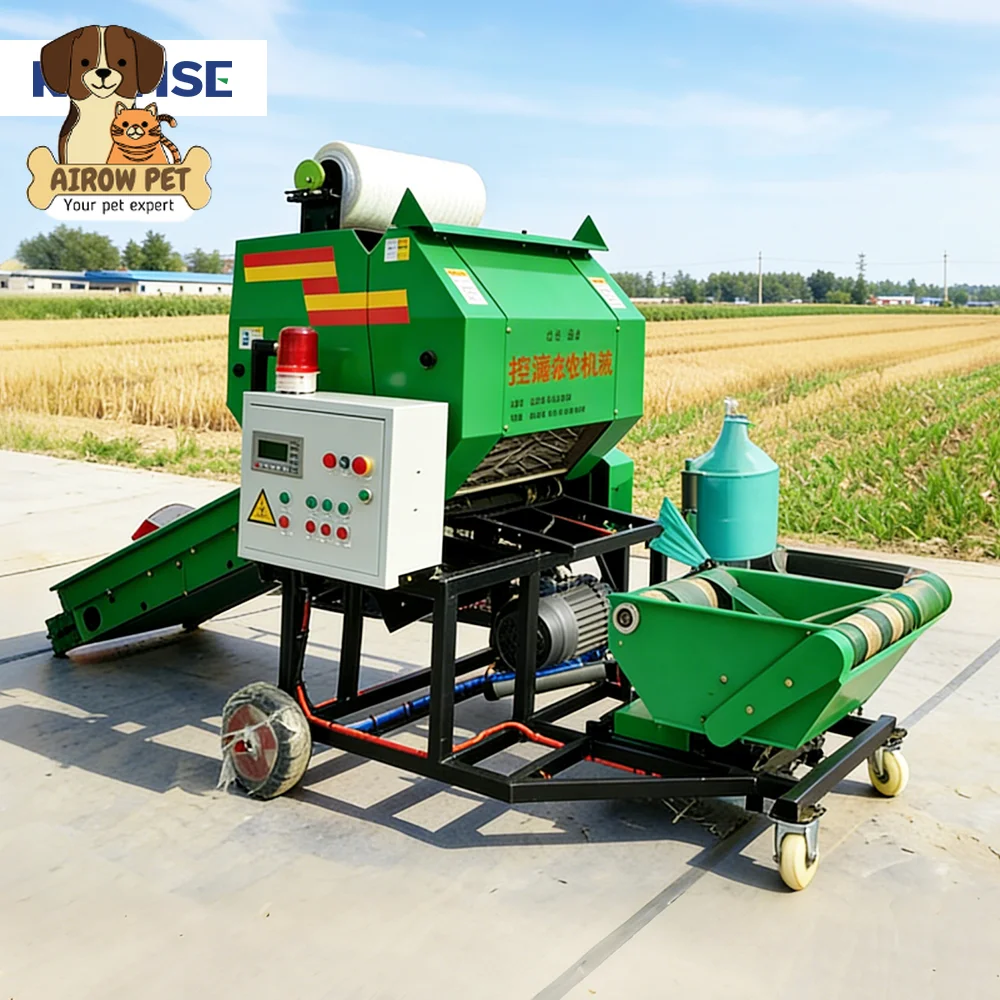 Silage Baler Machine - AIROW High Efficiency Silage Round Baler