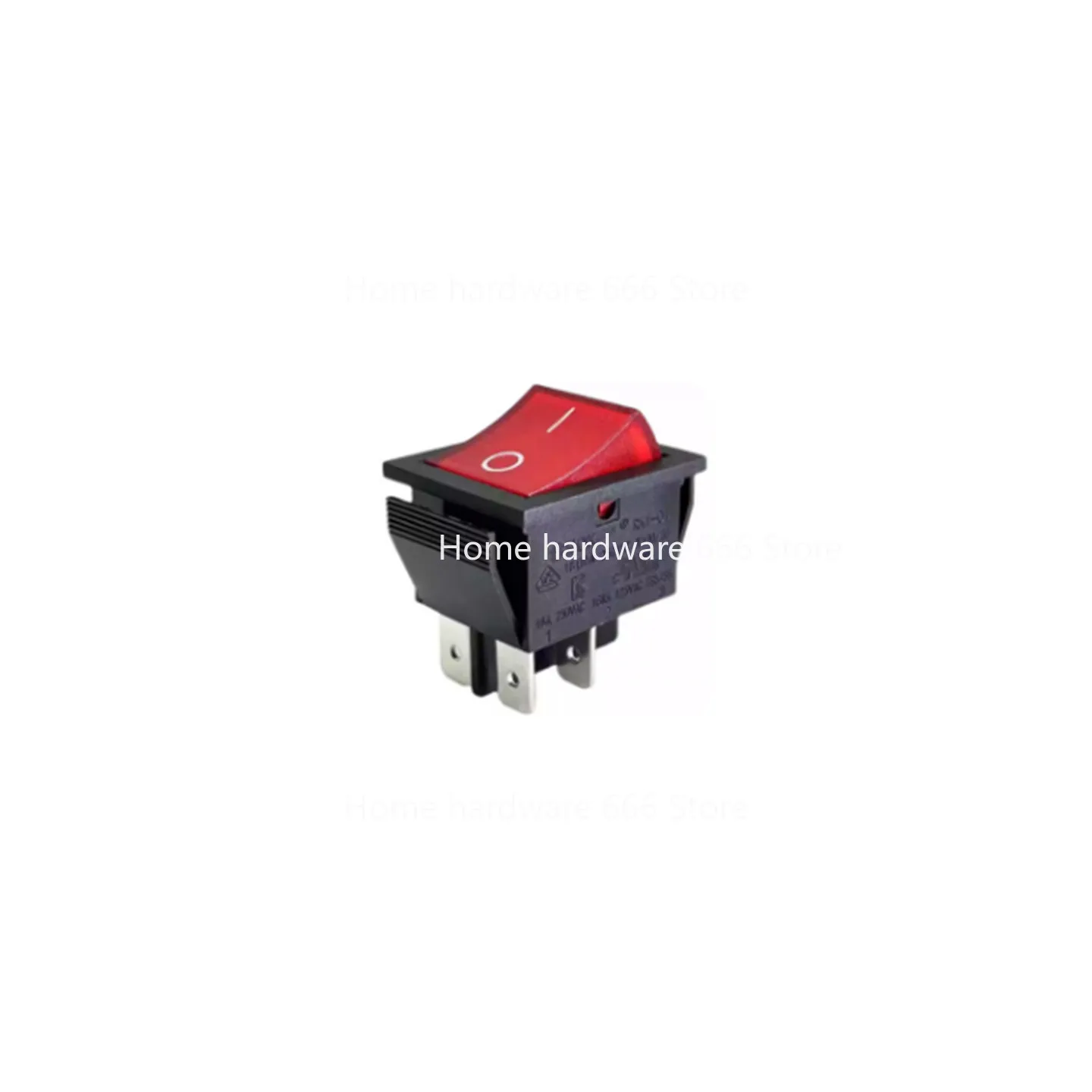 YF650 Hand Dial Bean Grinder Four-pin Red 16A Power Switch