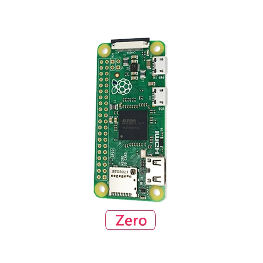 

Original Raspberry Pi Zero Zero W Zero 2 W Zero-Solder Zero W-Solder with SolderedHeader 512MB Boardcom Chip