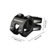 31.8 Stem MTB Stem Aluminum Alloy Short Handlebar Stem Road Bike Stem for Most Bicycle Road Bike MTB BMX Fixie Gear