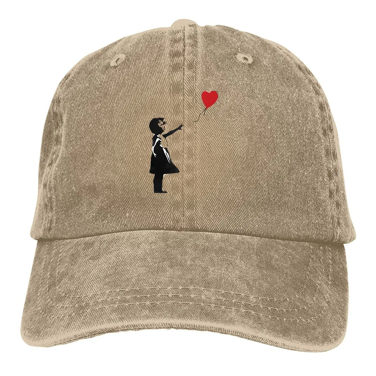 Girl with Balloon Baseball Cap Men Hats Women Visor Protection Snapback Banksy Art Caps