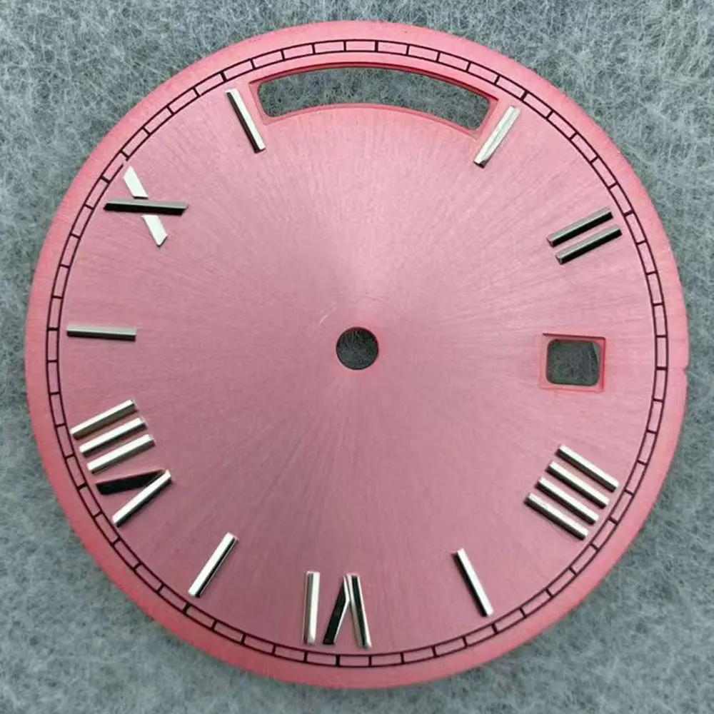 31mm 8285 movement dual calendar window dial Middle Eastern Arabic numerals dial Roman numerals dial dial pointer spare parts