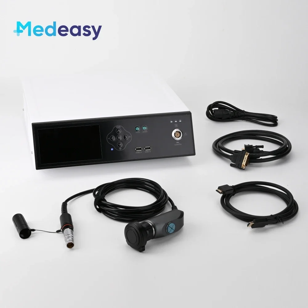 Full HD 1080P Endoscope Camera System with 6 Inch Display Screen and USB Record