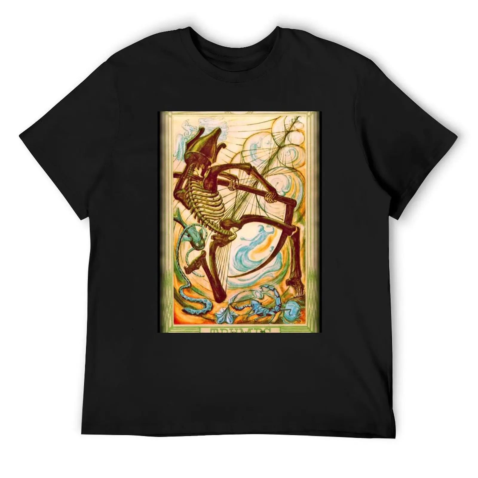 Thoth Tarot - XIII - Death. T-Shirt baggy shirts essential t shirt graphic t shirt vintage mens graphic t-shirts pack