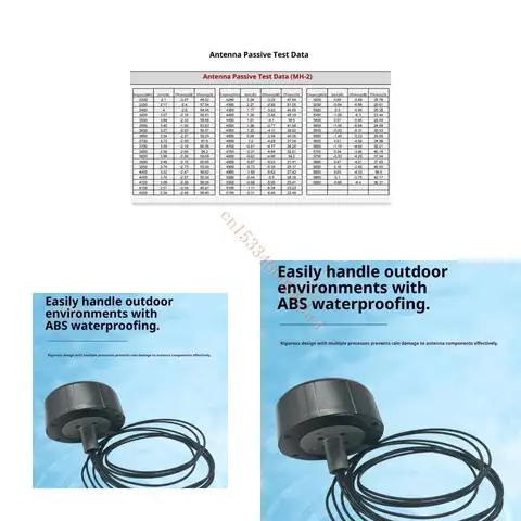Hard GNSS Antennas Multiple Frequency Support Upgrades for Small Cities X5QC
