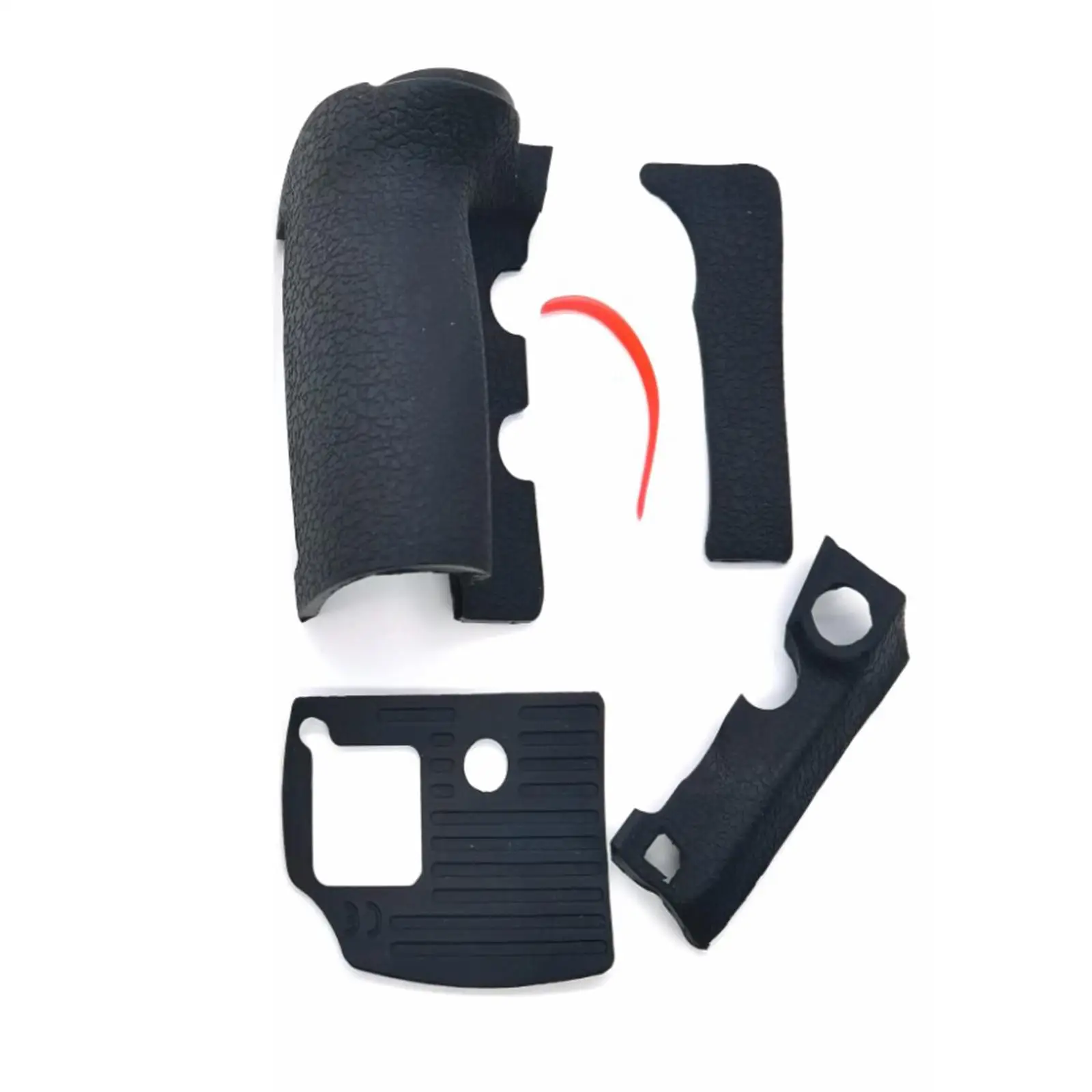 4Pcs Digital Camera Body Rubber Covers for Nikon D810 Slr Cameras with Tape