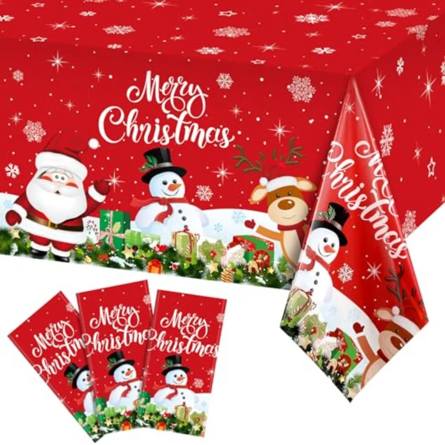 3 Pack Plastic Chri…