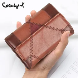 Women's Short Wallet Soft Leather Small Card Wallets Card Holder Clutch Lady Purse