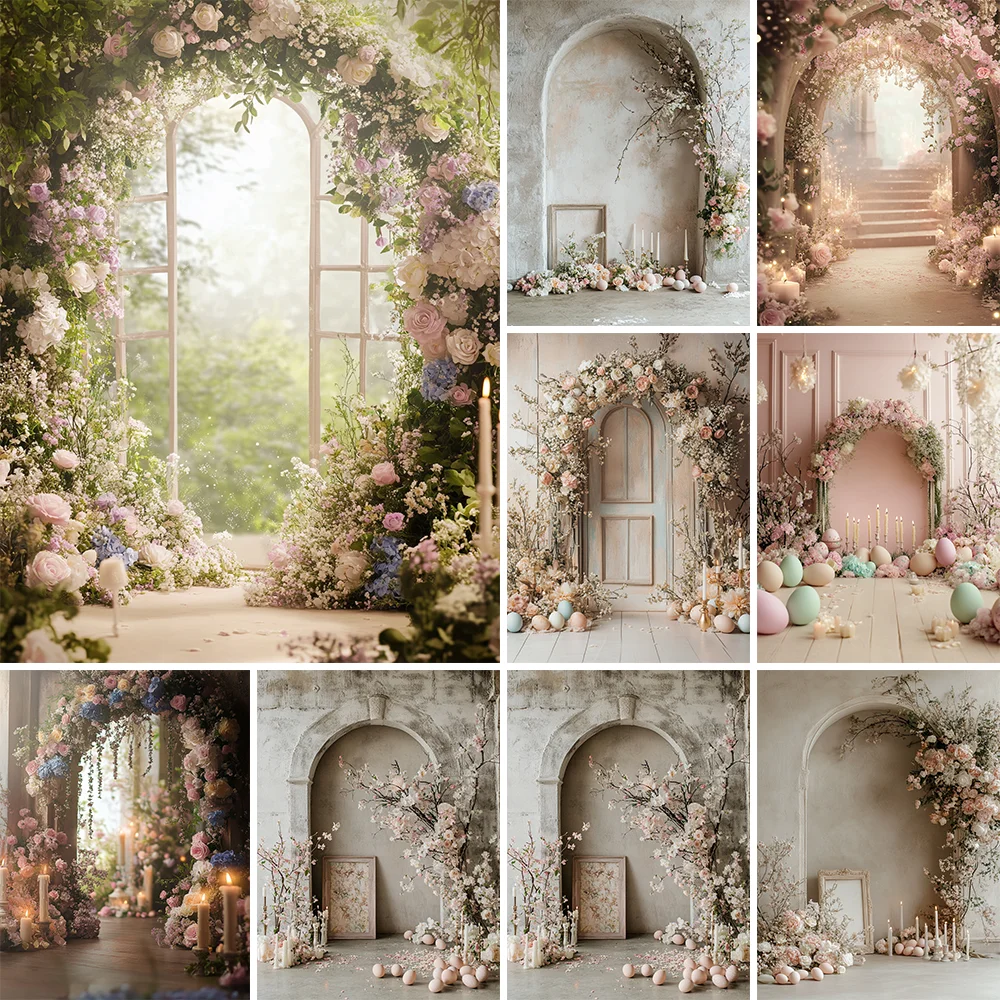 

Photography Background Elegance Floral Arch Adult Birthday Wedding Maternity Art Portrait Decor Backdrop Photo Studio