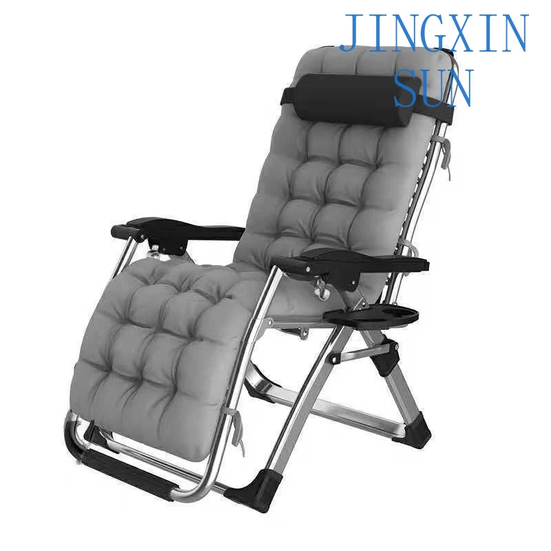 Garden Sun Lounger Recliner Chair Outdoor Beach Chairs Foldable Folding Camping Seat Terrace Chair Beach Cot  кресло кемпинг