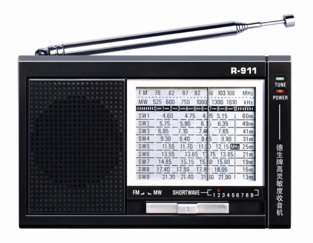 Radio R-911 Multi-band untuk Jalan Lansia Kecil