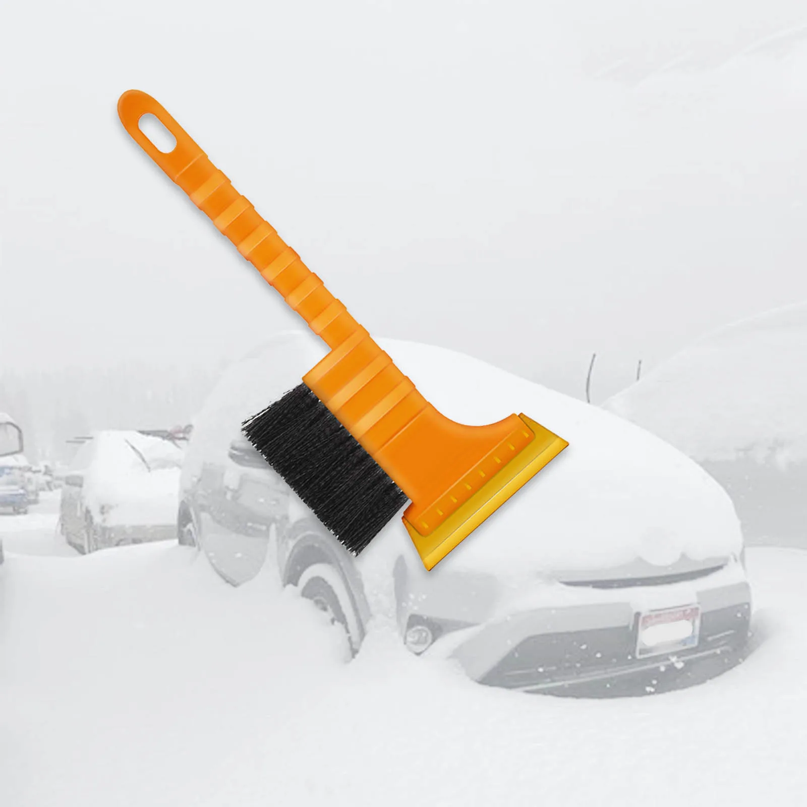 

Auto Window Winter Snow Brush Shove Winter Ice Scraper Windshield Breaker Quick Clean Glass Shovel Remover Car Detailing Kit