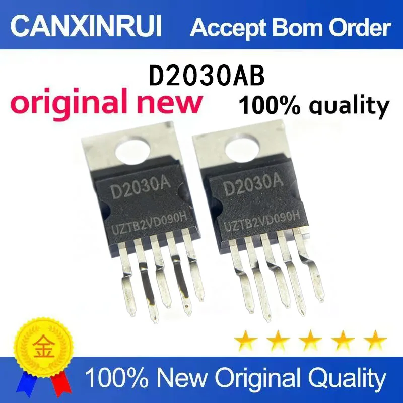 (5 Pieces) Brand new original D2030A D2030AB TDA2030A TO-220 spot chip IC