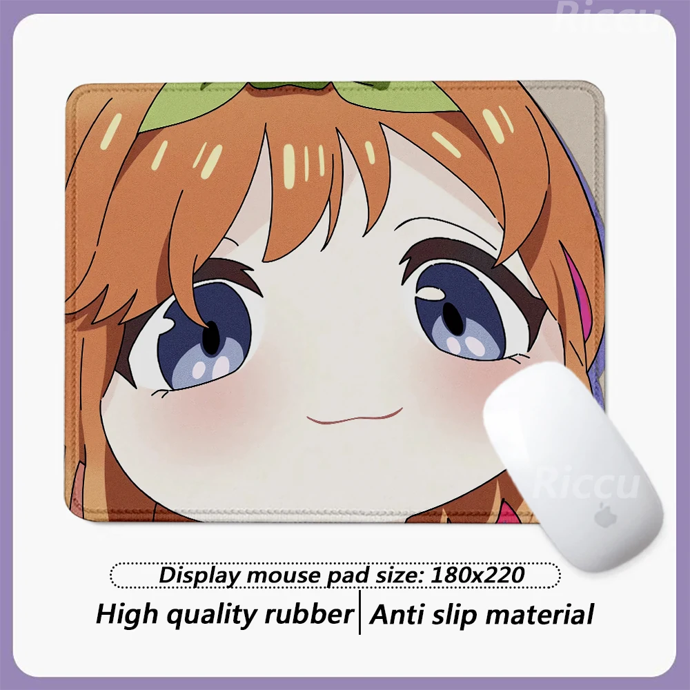 The Quintessential Quintuplets Anime Rubber Pad Small HD print desktop Small size Mat Animation Table mat accessories mouse pad