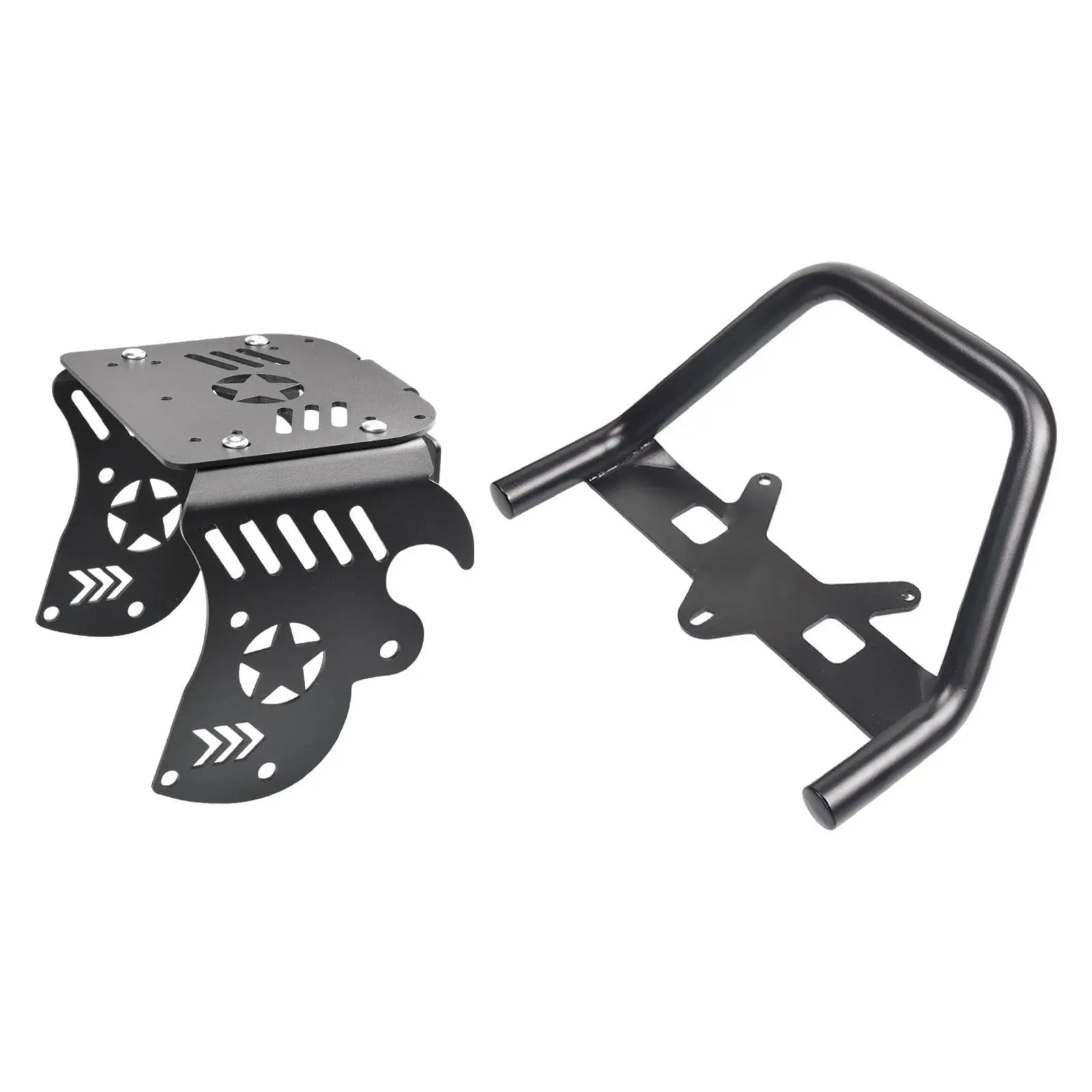 

Motorcycle Rear Luggage Rack Carrier Seat Luggage Rack Modified Easy
