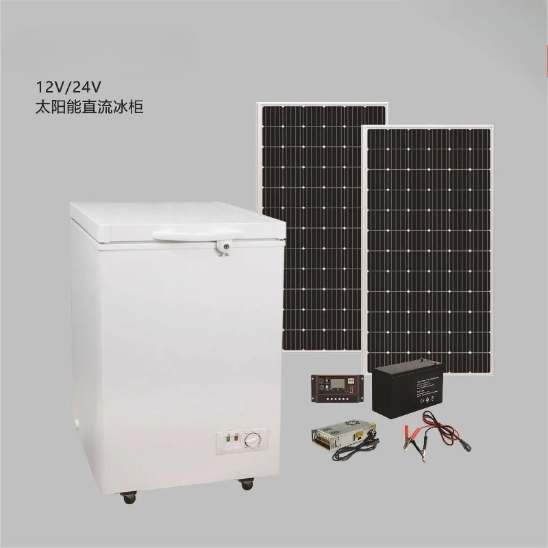 JC Solar Freezer 12/24V 108L DC Horizontal Freezer BD-108DC Refrigerator