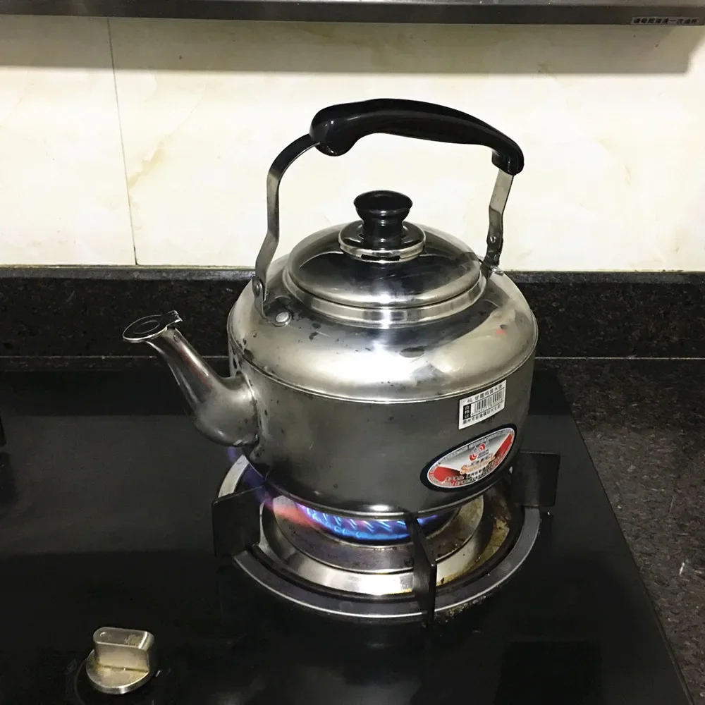 Kettle Stainless steel thickened household large-capacity energy-saving induction cooker Coal-fired bubble tea brewing - view 3