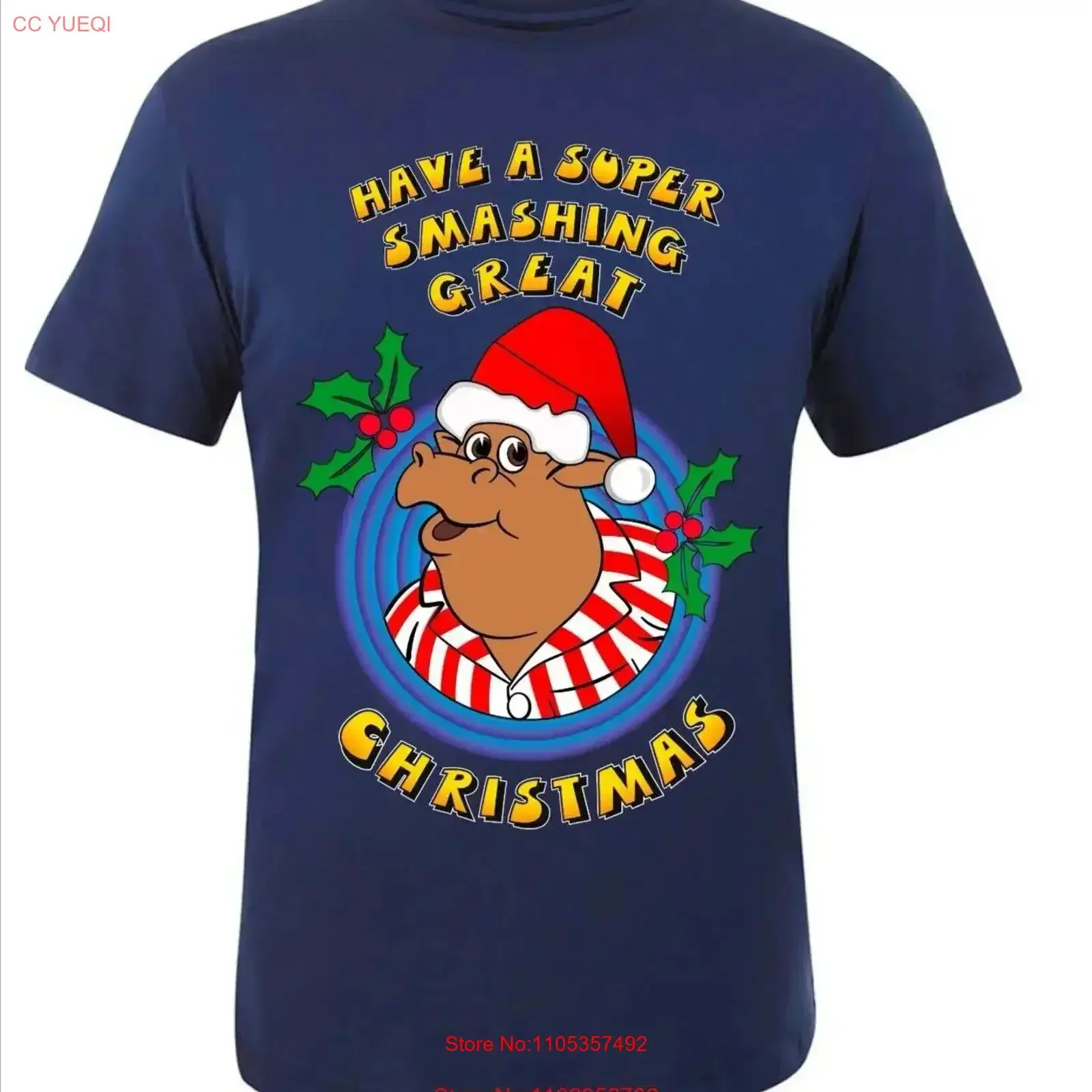 Bullseye TV Dart Show Official Super Smashing Great Christmas T Shirt vintage Washed Casual Stylish Top For Everyday Wear