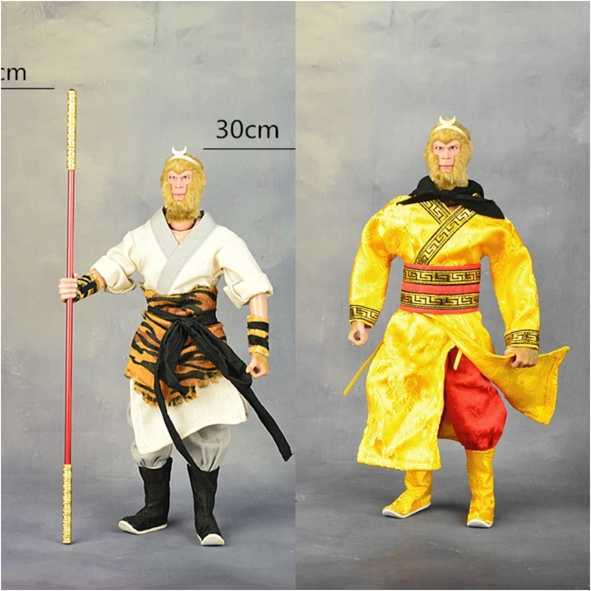 

1/6 Scale male doll clothes Monkey King costume fit 12'' action figure body model