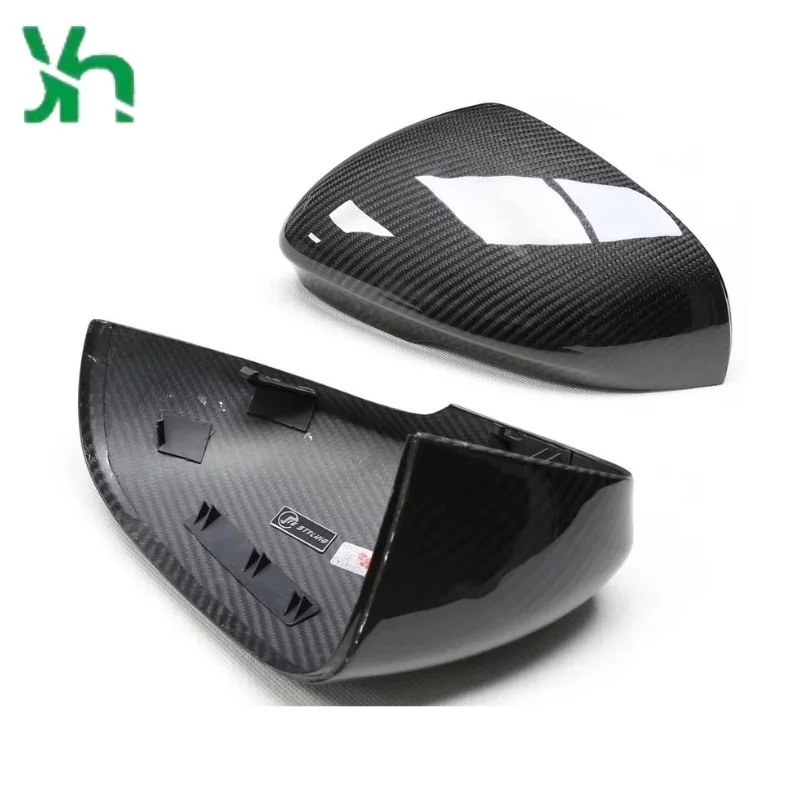 ل جاكوار XE XE LXF XFL XK XJL I-PACE غطاء الرؤية الخلفية ألياف الكربون غطاء الرؤية الجانبية استبدال الملحقات الخارجية