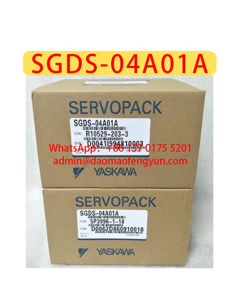 

SGDS-04A01A Brand New Servo Drive，SGDS 04A01A，Fast shipping