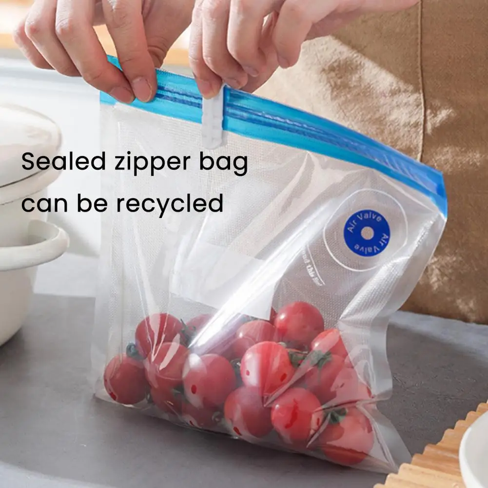 Portable Vacuum Pump Portable Rechargeable Vacuum Sealer with Powerful Suction Force Handheld One-click Operation for Food