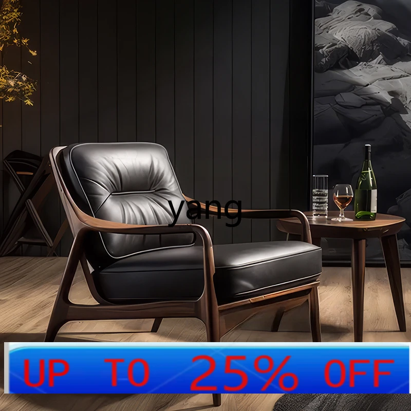

LTT Nordic Solid Wood Sofa Chair Study Book Chair Tea Chair