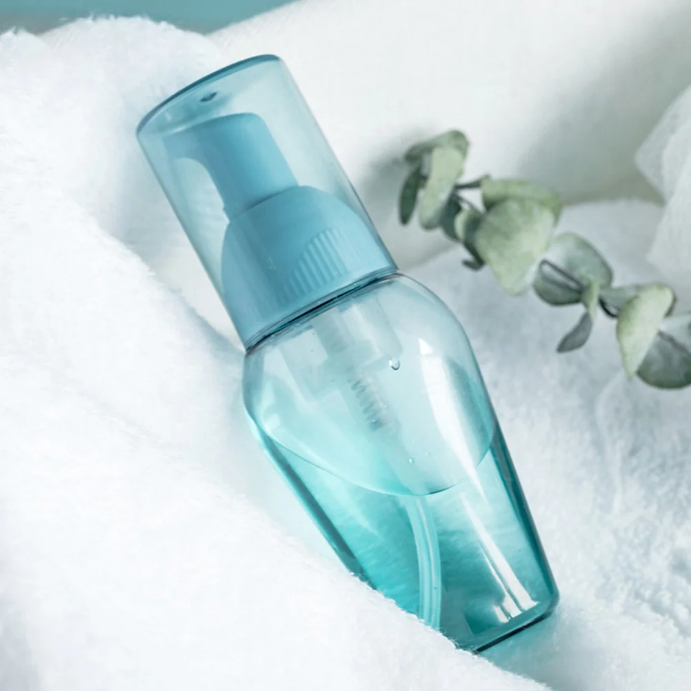 مجموعة واحدة من زجاجات السفر مكونة من 9 أحجام زجاجات محمولة لحاويات تخزين جل الاستحمام والزيت العطري القابلة لإعادة الملء