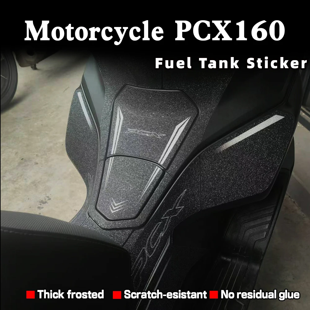 

For PCX160 pcx 160 3M Motorcycle Frosted Tank Pad Stickers Protector Decals Gas Fuel Knee Grip Traction Side Accessories