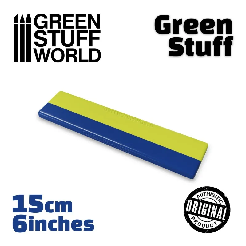 Green Stuff World zielona/brązowa taśma do szpachli, szpachlówka do modelowania epoksydowego Milliput, szpachlówka Procreate do naprawy modelowania