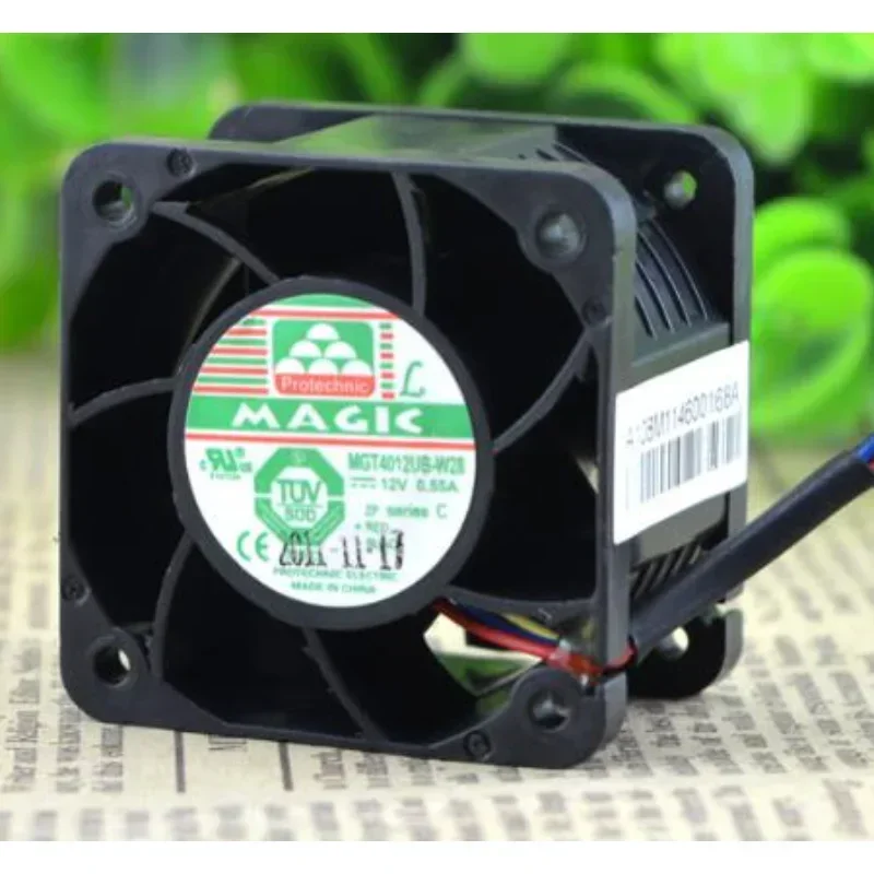 Original Cooler Fan For MAGIC MGT4012UB-W28 12V 0.55A 4028 4-wire Cooling Fan 4CM 40*40*28MM