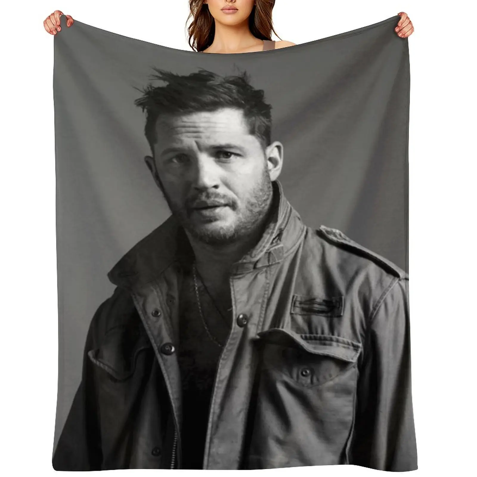 

Tom Hardy Throw Blanket Large Decorative Throw Soft Beds Loose Blankets