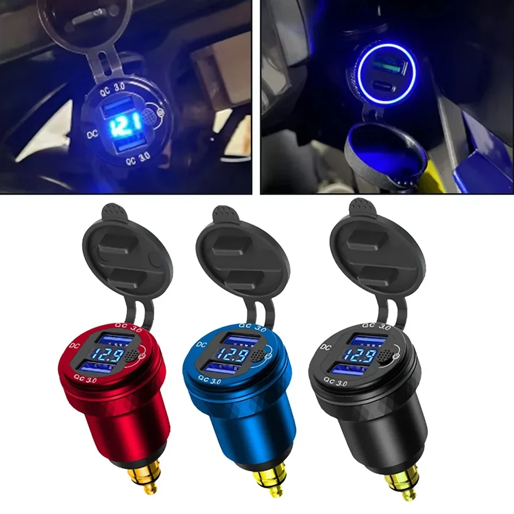 

USB-зарядное устройство для мотоцикла с переключателем для BMW K1200LT K1200GT K1100RS K1600B G 650 GS 310 R F900XR F900R F800S F750GS