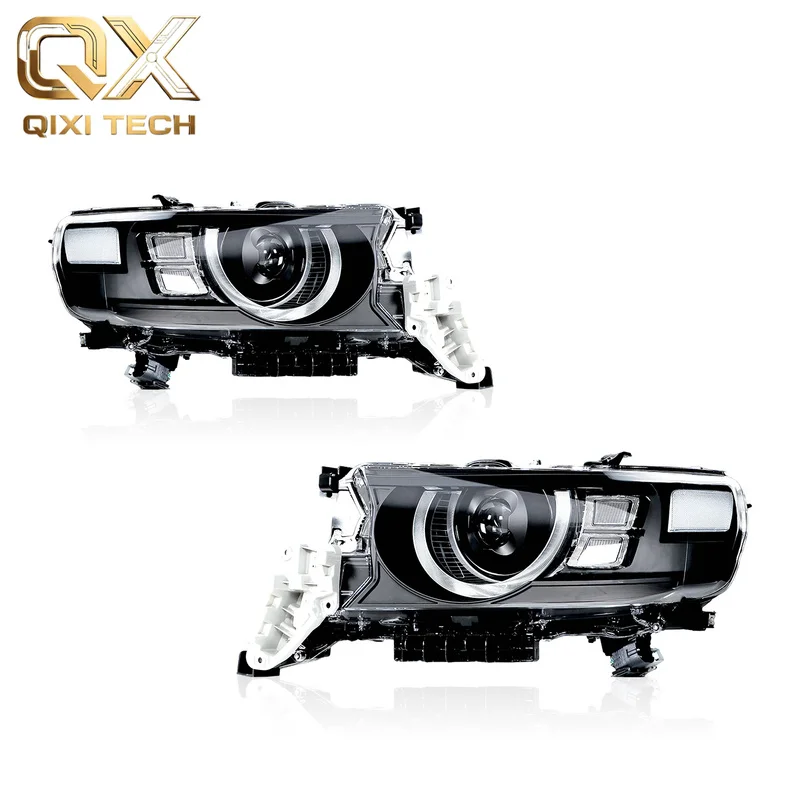Applicable16-21Land Cruiser headlight assemblyLC200Modified Defender modelLEDLens daytime running lights