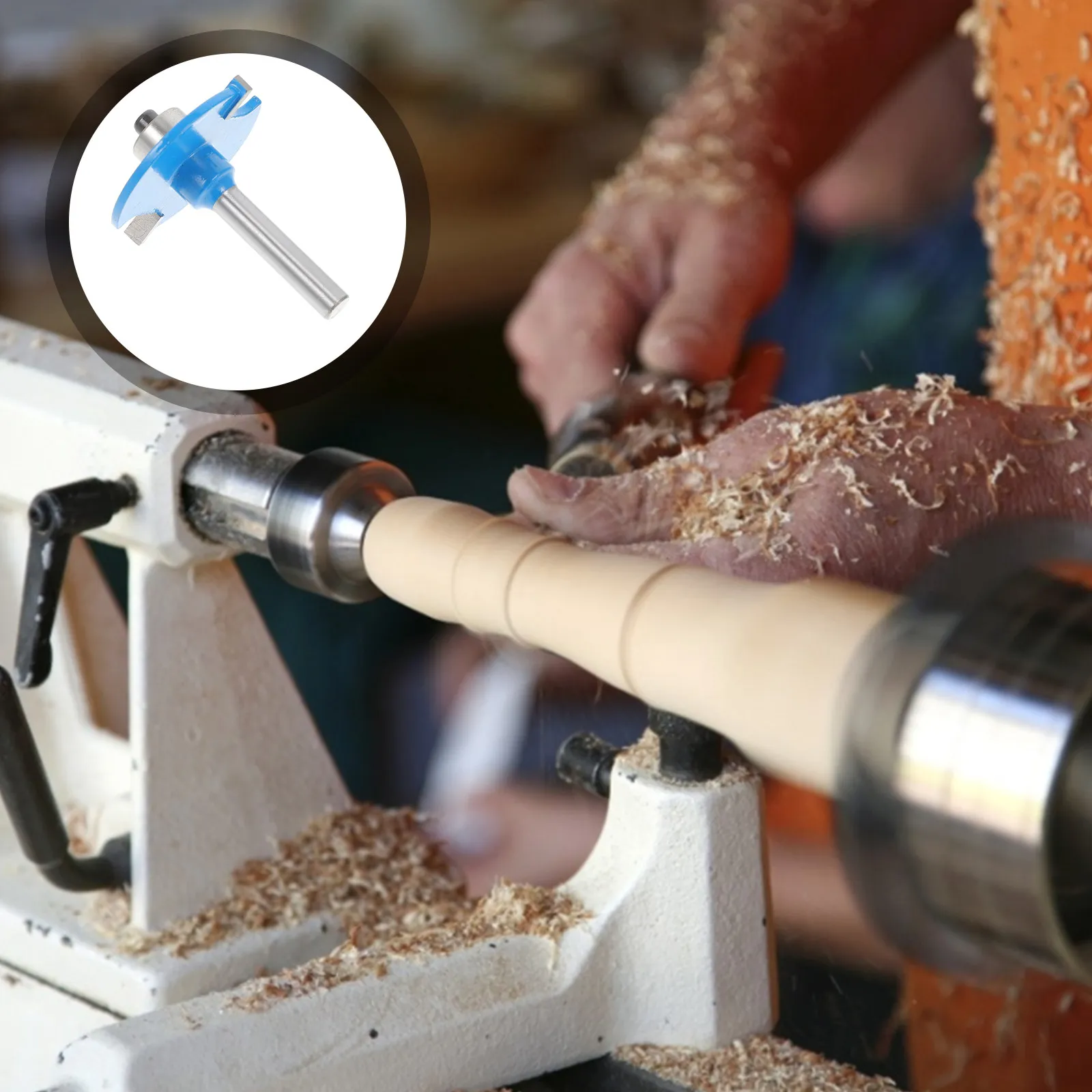 

Woodworking Slot Bits Cutter Sturdy Compact Joint Slot Cutter High Performance Carpentry Router Bits Tool for Woodworking