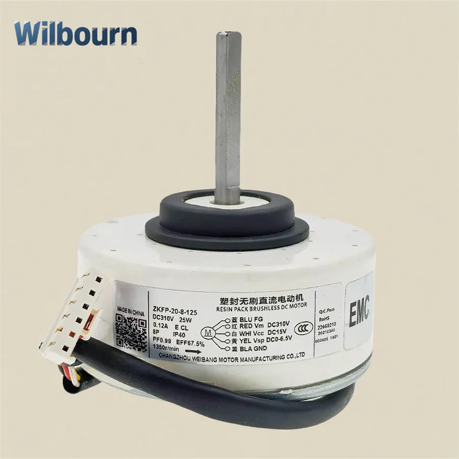 

Brand new for TCL air conditioner parts ZKFP-20-8-125 DC310V 25W 1350r/min indoor unit DC fan motor