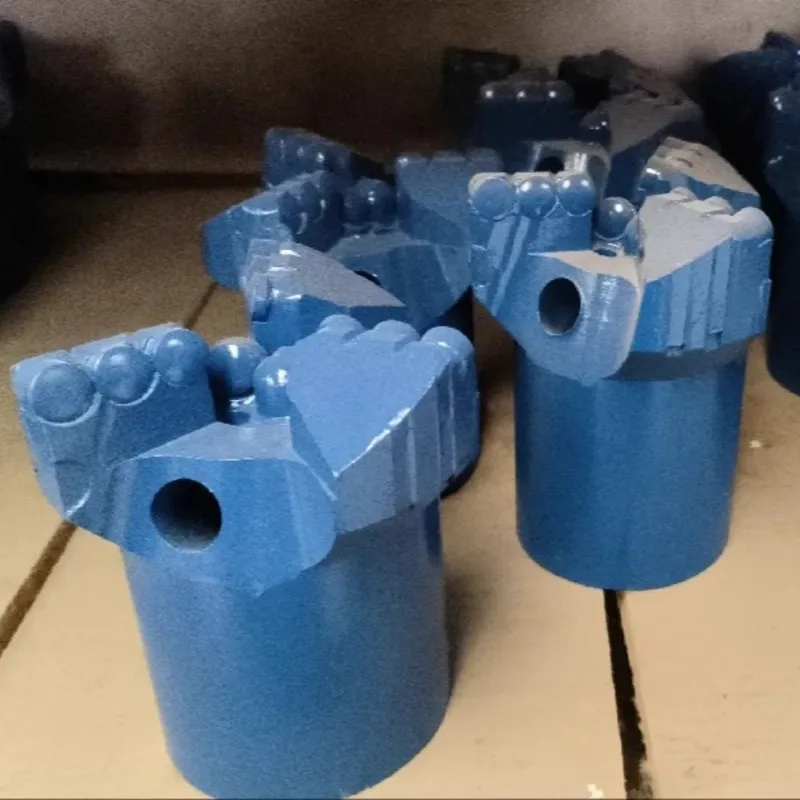 

Three-wing exploration geological coring rock bit for drilling well concrete coal mine with diamond composite sheet 1308PDC