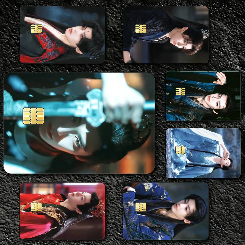 

Neo Hou Minghao TV The Unclouded Soul The Glory and Atake Decorative Waterproof Film Skin Cover Credit Card Stickers