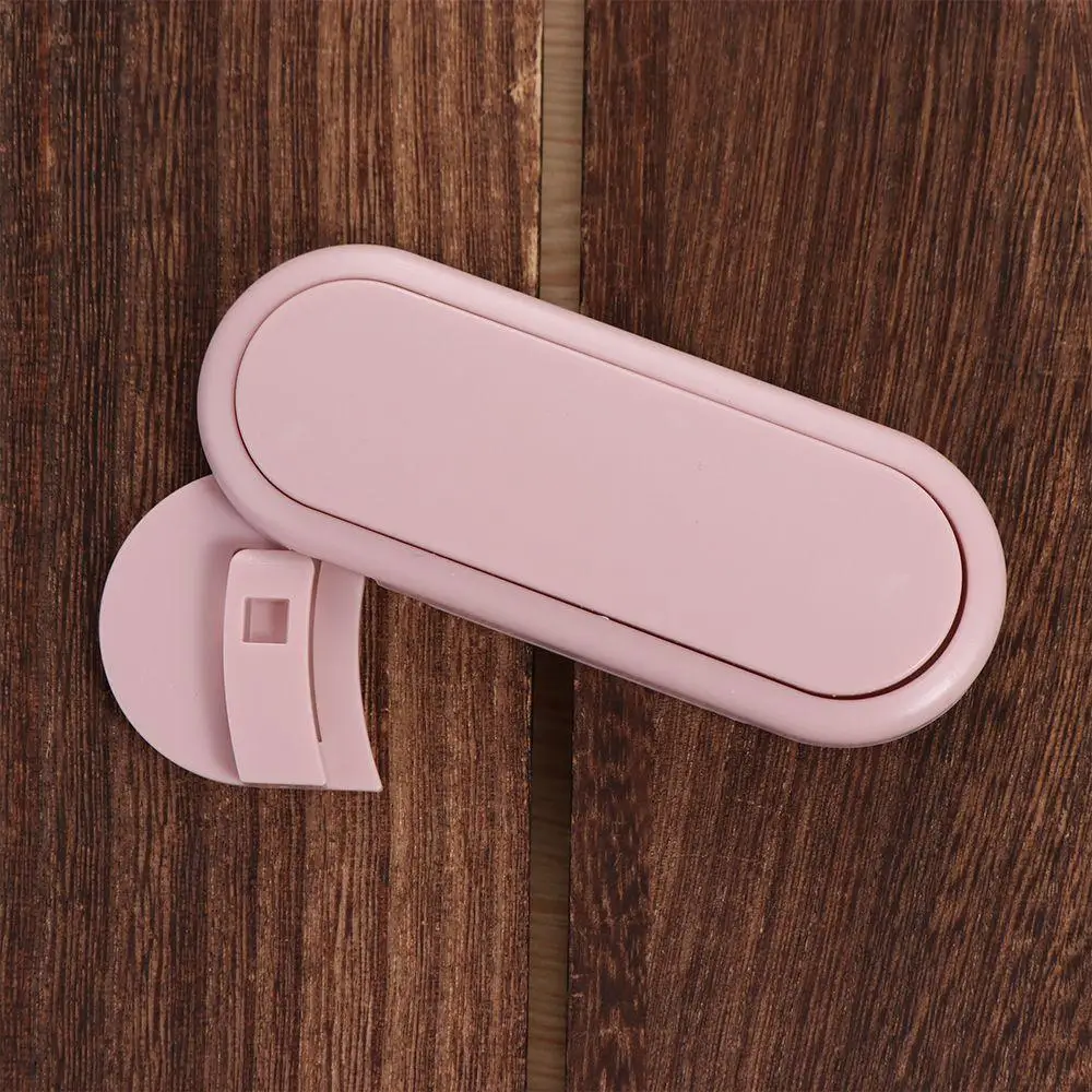 Children Security Protector Baby Safety Locks Protection Equipment Plastic Slot Locks Straps Multipurpose Solid Color