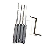 New Arrival Pro Locksmith Tools Kaba 6pcs/set Civil Stainless steel Tool Bag Set for Repair