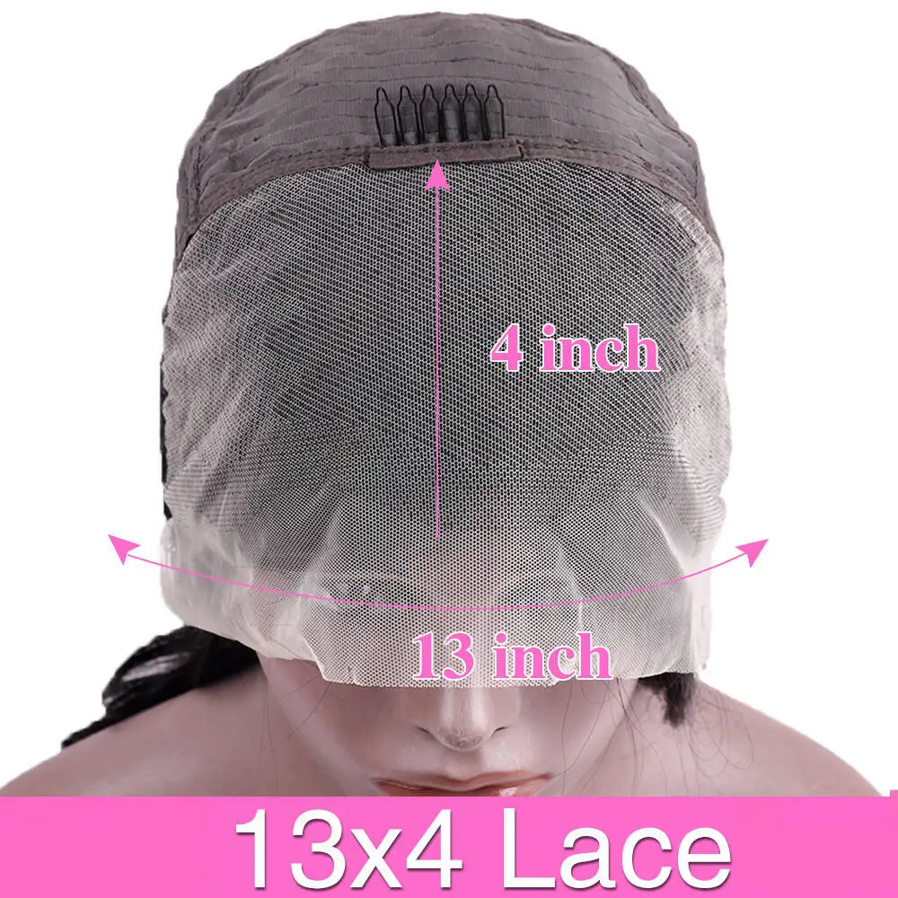 Short Bob Wig Transparent Lace Frontal Wigs Human Hair 100% Straight Bob Wigs Pre Plucked 13x4 Lace Front Wigs For Black Women image 6