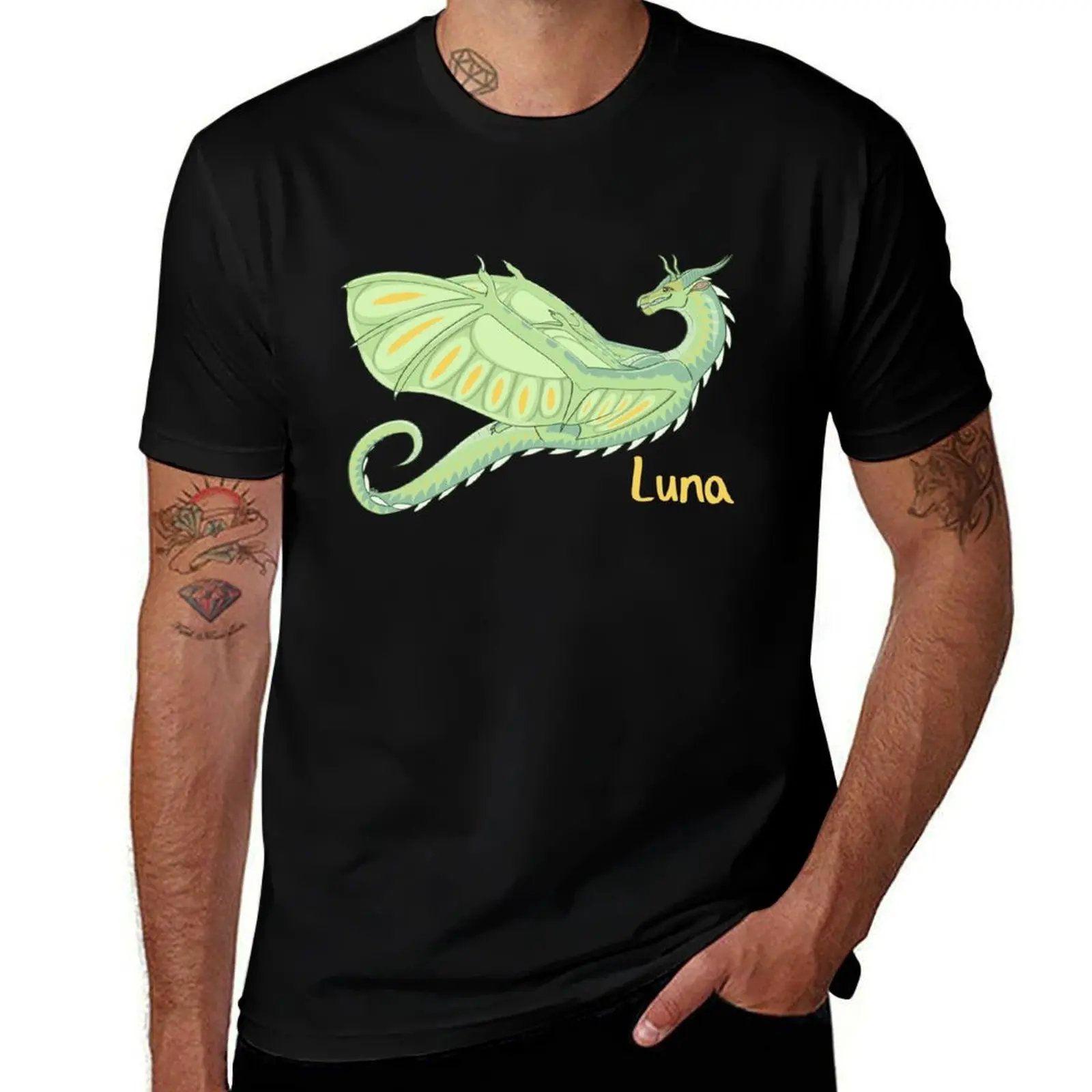 

Luna - Wings of Fire T-Shirt anime tshirt t shirts cotton 100% t shirt man luxury T-shirt