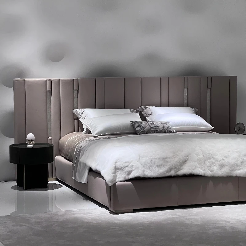 Modern Luxury Handmade Wooden Bedside Table Bedroom Hotel Villa Home