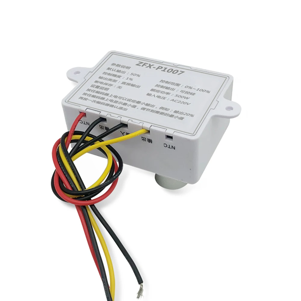 ZFX-P1007 einphasiger Drehzahl regler Digital anzeige wasserdichter Hochleistungs-Motor drehzahl regler stufenloser Steuersc halter