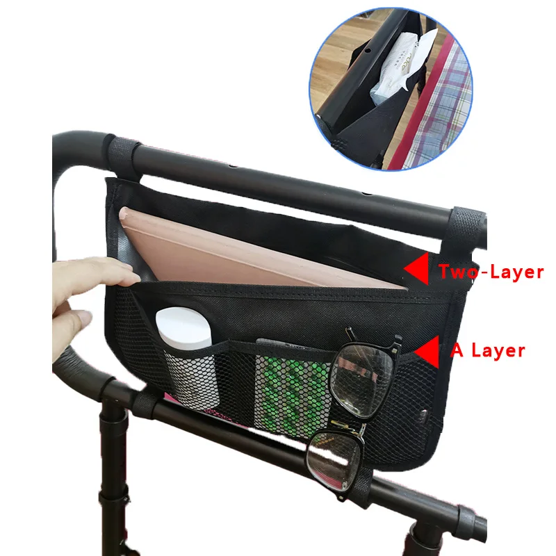 أفضل بيع قابل للتعديل للطي ارتفاع قابل للتعديل السرير السكك الحديدية لكبار السن مع جيب التخزين جناح طبي استخدام مساند للذراعين في المستشفى #2