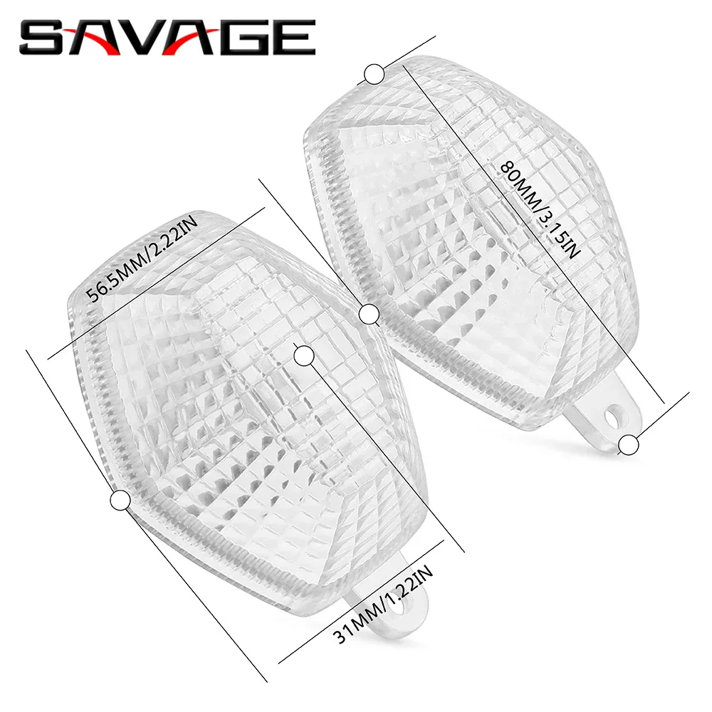 Turn Signal Lens For SUZUKI GSF 600 650 1200 1250 N/S 1250SA Bandit GSX 650F 1250 Motorcycle Accessories Indicator Blinker Cover image 4