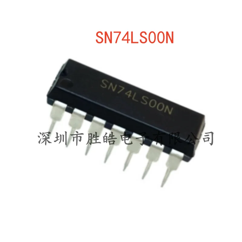 

(10PCS) NEW SN74LS00N 74LS00N Quad 2-Input Positive with Non-Gate Chip PDIP-14 SN74LS00N Integrated Circuit