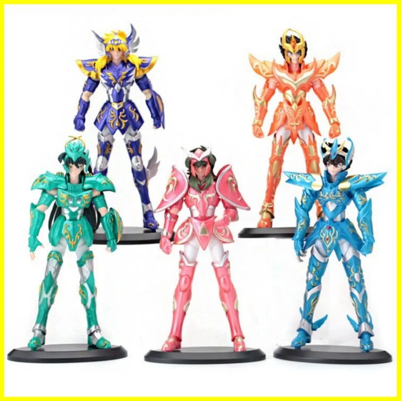 In Stock Anime Saint Seiya Gold Sacred Clothes Box Andromeda Ichigo Figures Model Room Decoration Toy Collection Gift