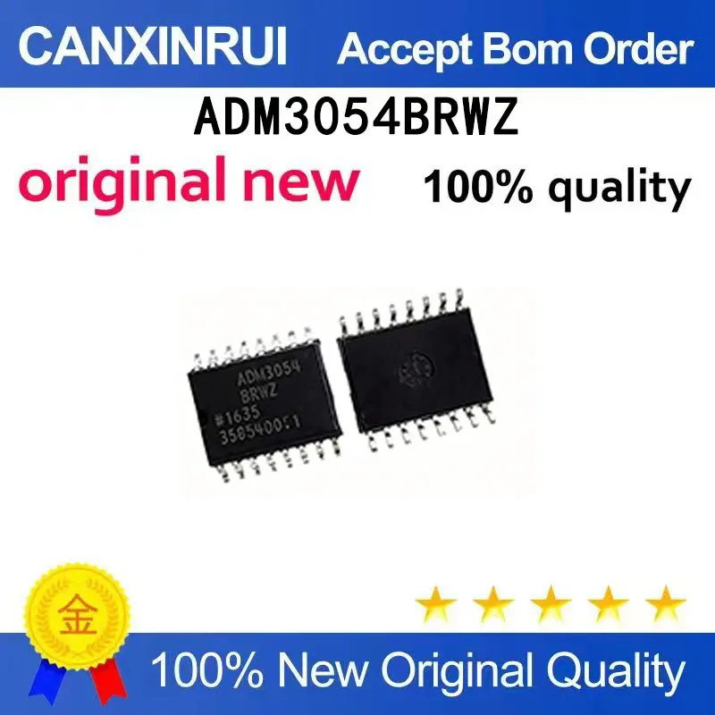 

(5-100 PCS) Brand new original ADM3054BRWZ ADM3054 patch SOP-16 spot chip IC