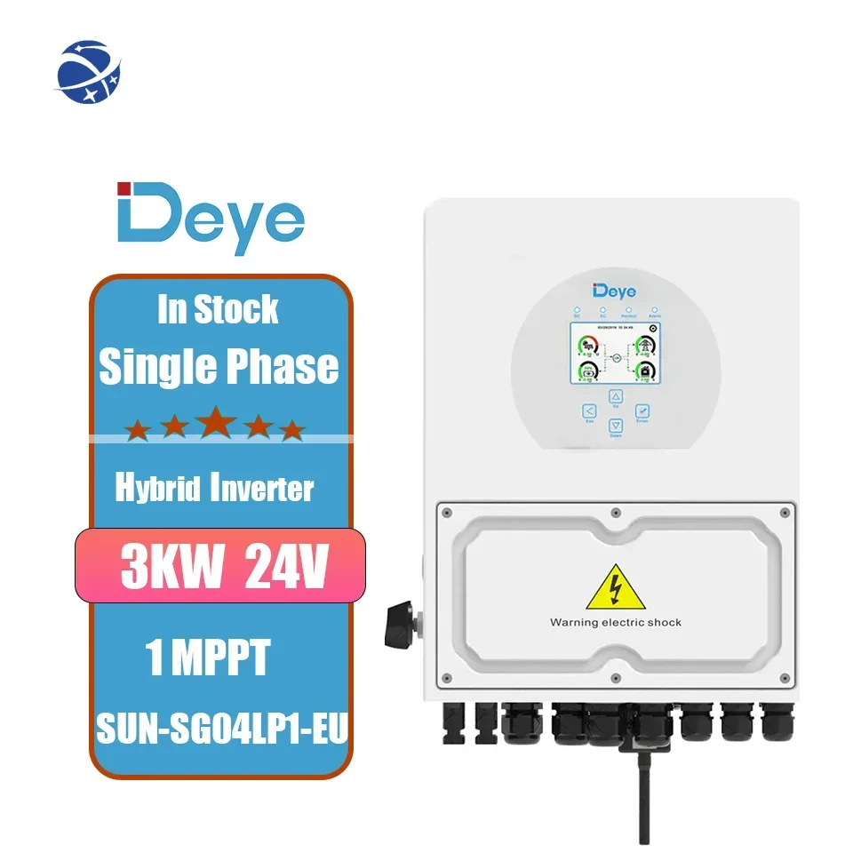 deye hybrid solar inverter 3kw 5kw 8kw 10kw 12kw 14kw 16kw 20kw 30kw 40kw 50kw on-grid 24v 48v